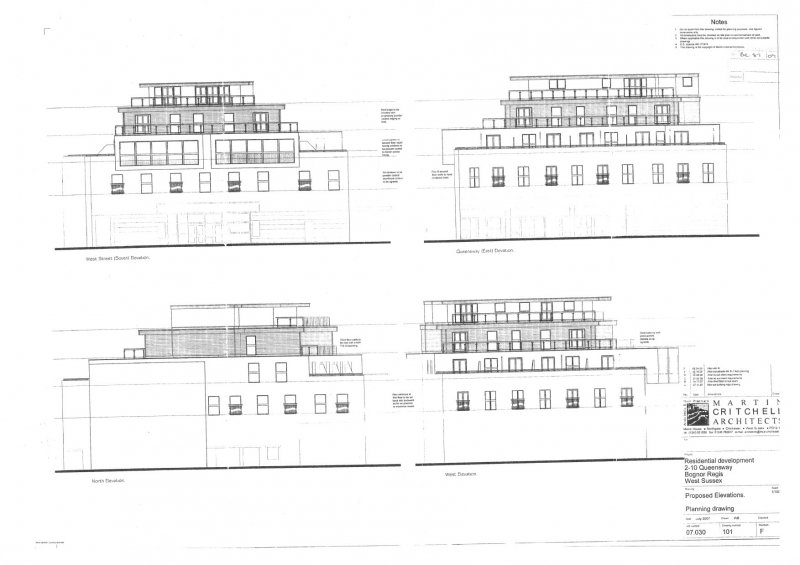 elevation plans approved